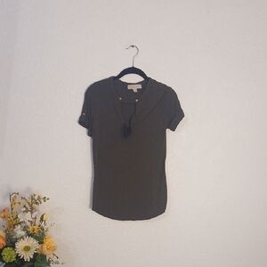 MICHAEL Michael Kors Olive Button Down Shirt